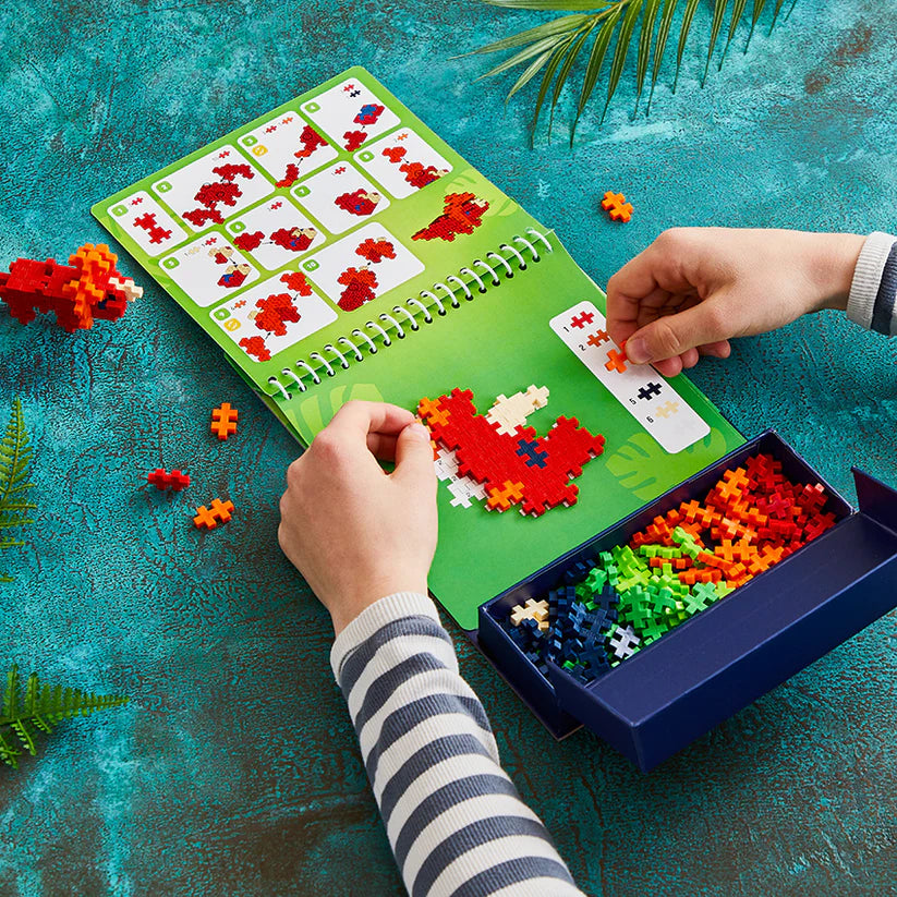 Plus Plus Dinosaur Activity Pad