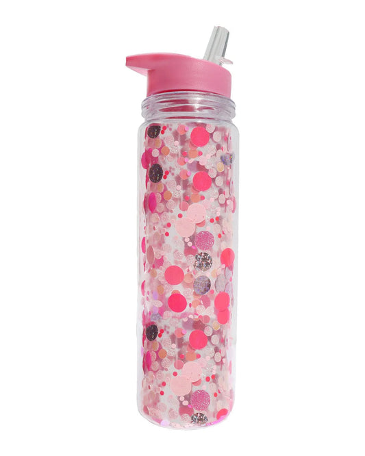 Packed Party Pink Party Confetti Waterbottle