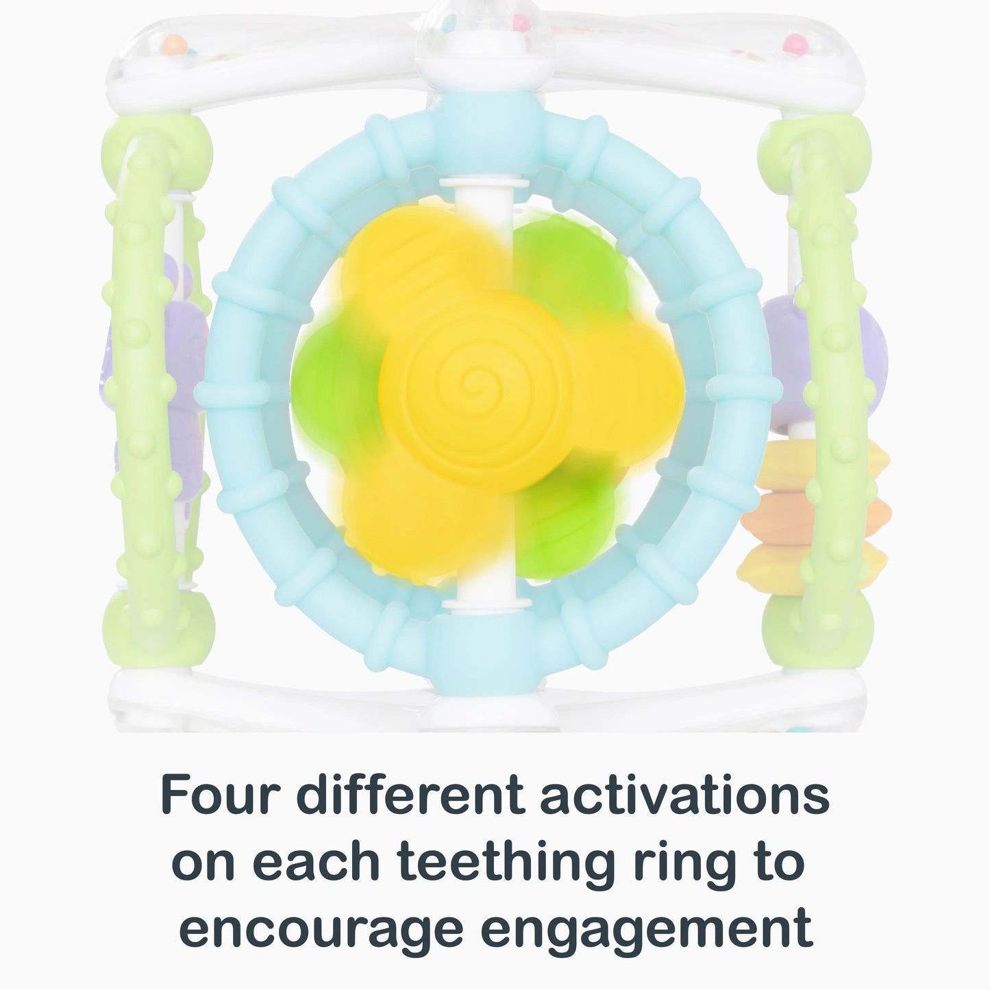 Smart Steps Grab N' Spin Rattle and Teether