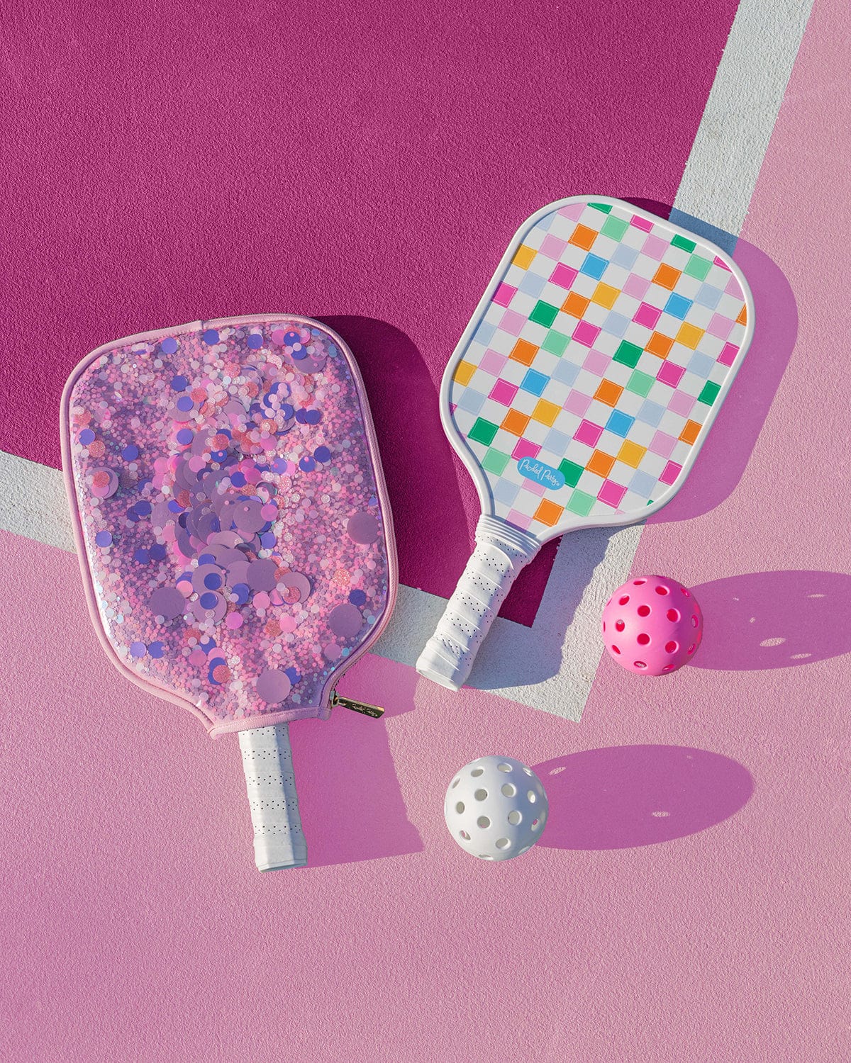 Packed Party Pickleball Paddle and Cover