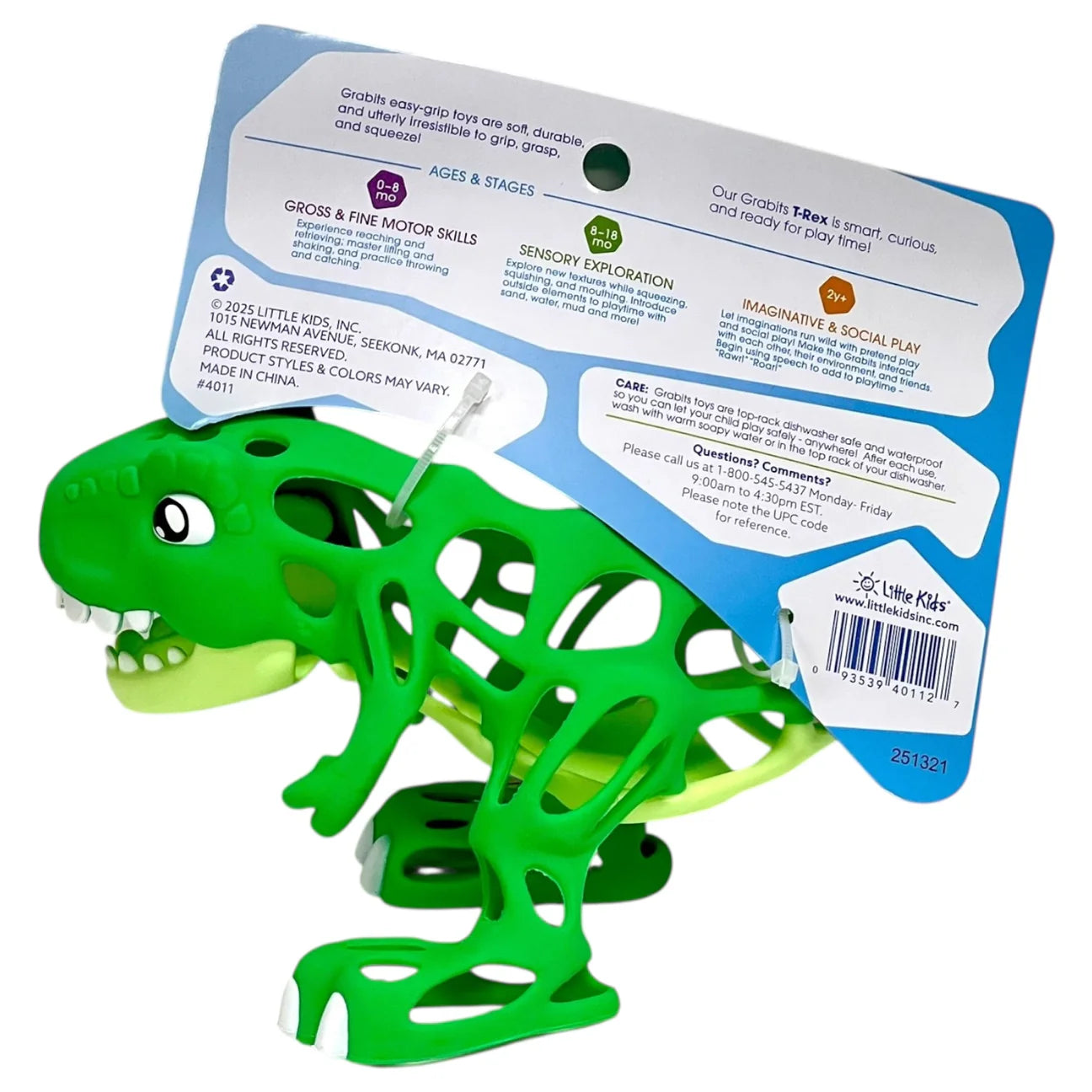 Grabits Grip-I-Mals Dinosaur