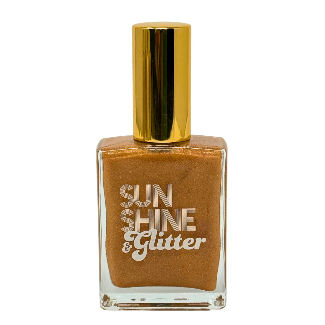 Sunshine & Glitter Highlighter Shimmer Spray Oil for Hair & Body