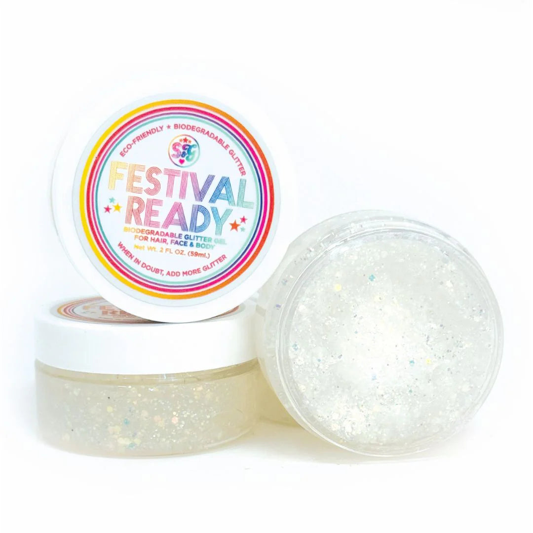 Festival Ready Biodegradable Glitter Gel