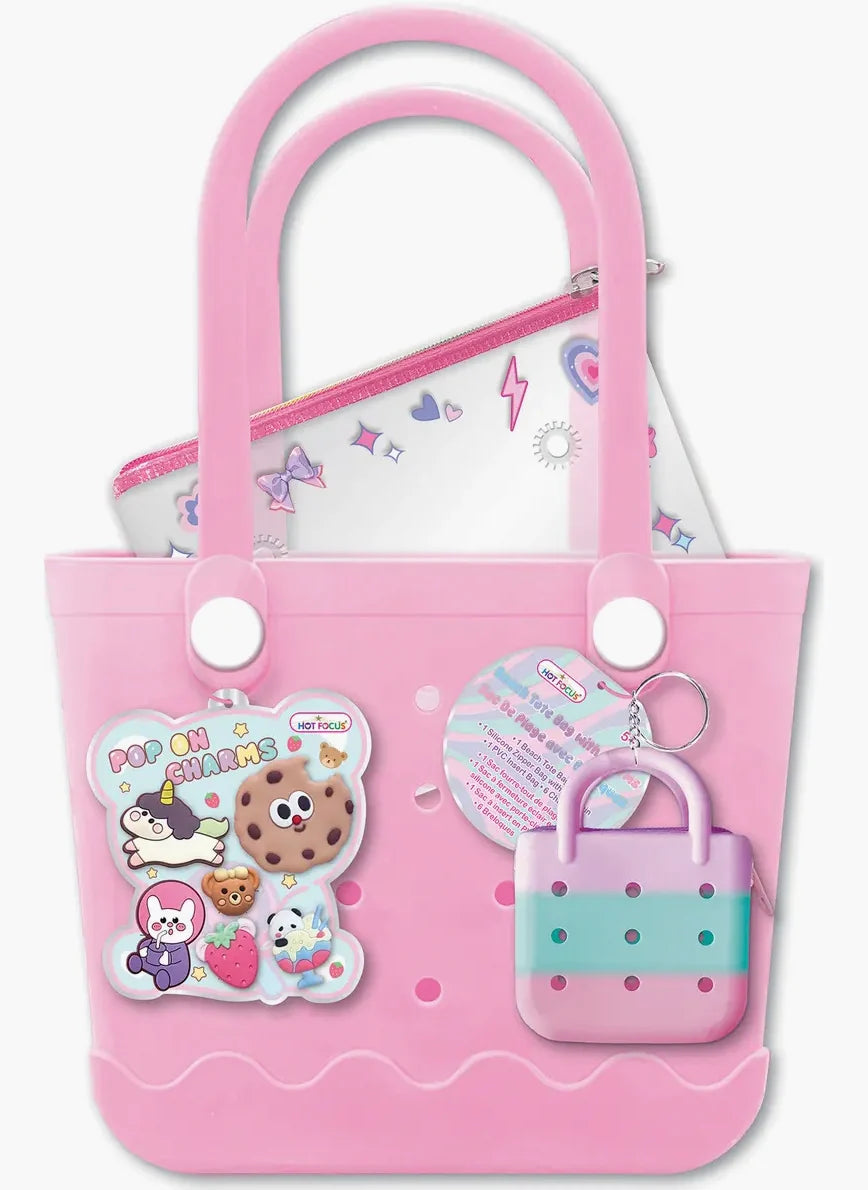 Critters Tote Bag with Charms