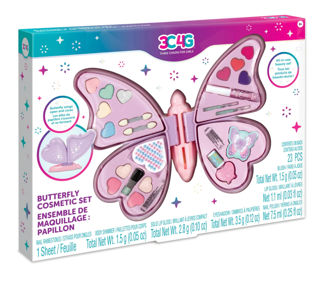 3C4G Butterfly Cosmetic Case