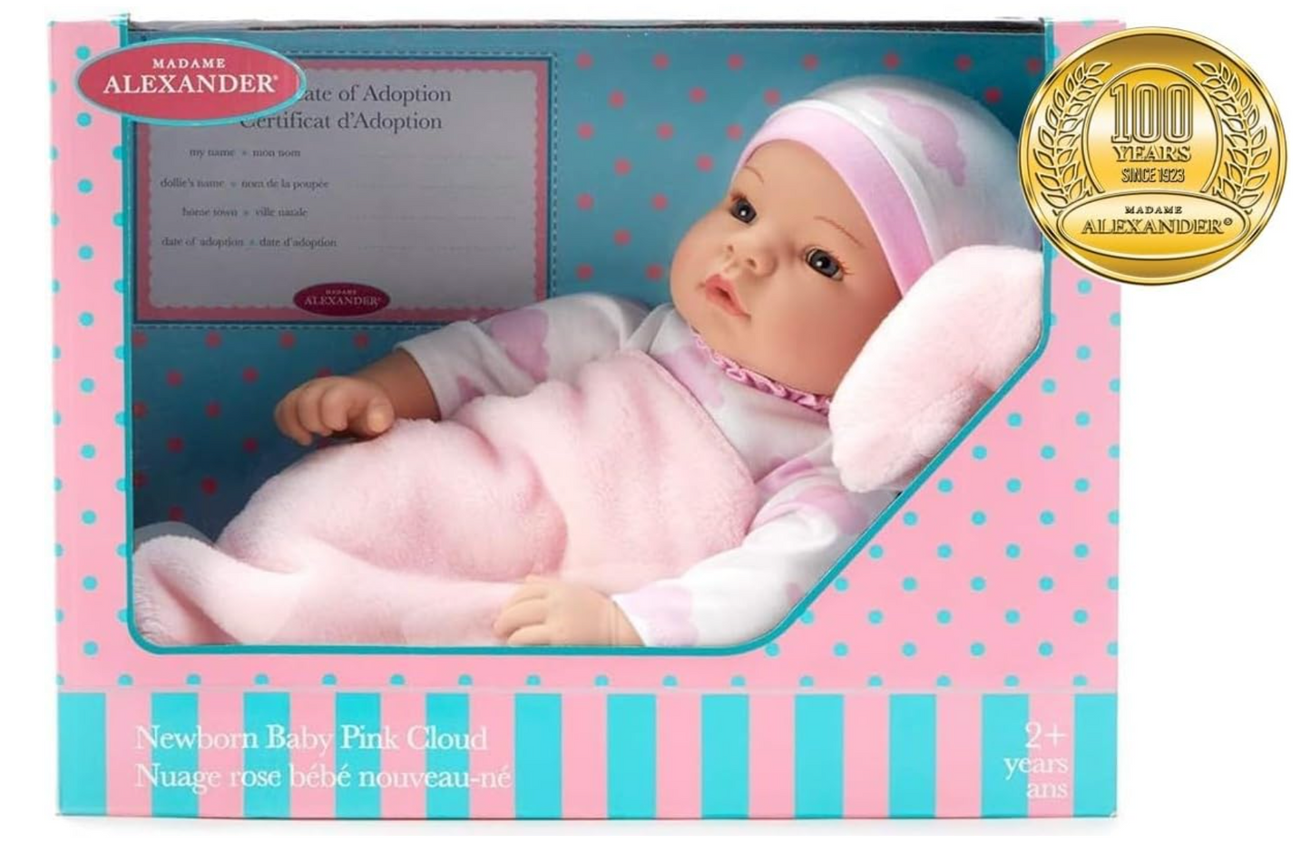 Madam Alexander Pink Cloud Newborn