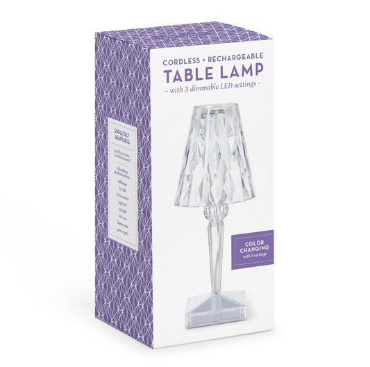 LED Cordless Color-Changing Table Lamp