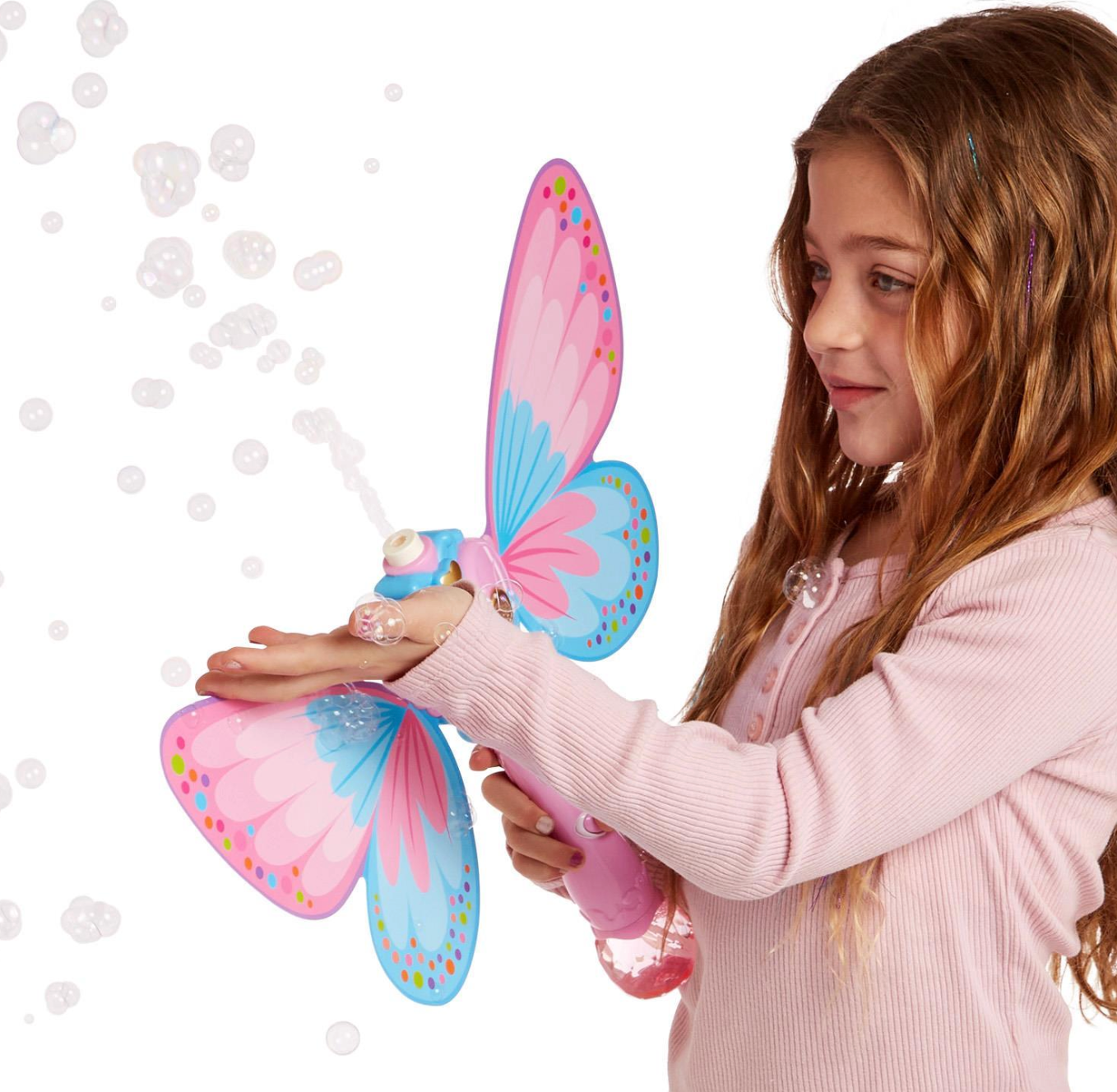 LED Fairy Butterfly Bubble Wand