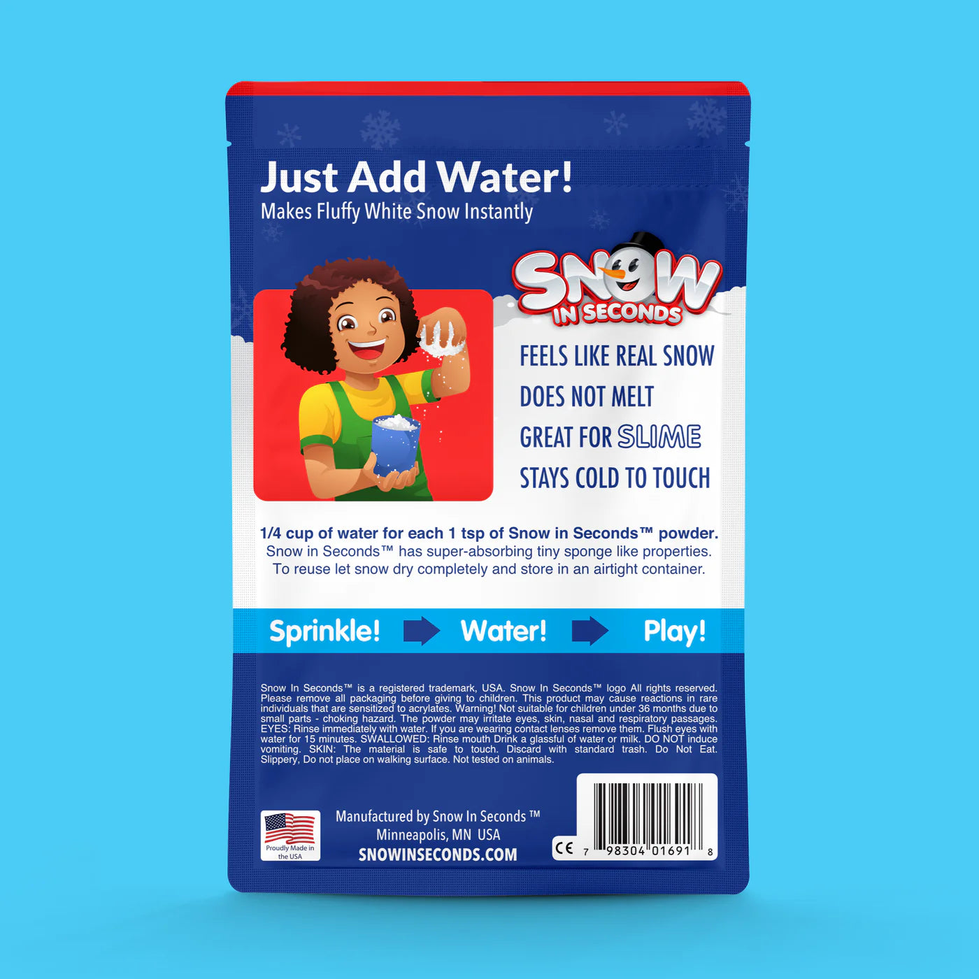 Snow in Seconds Small