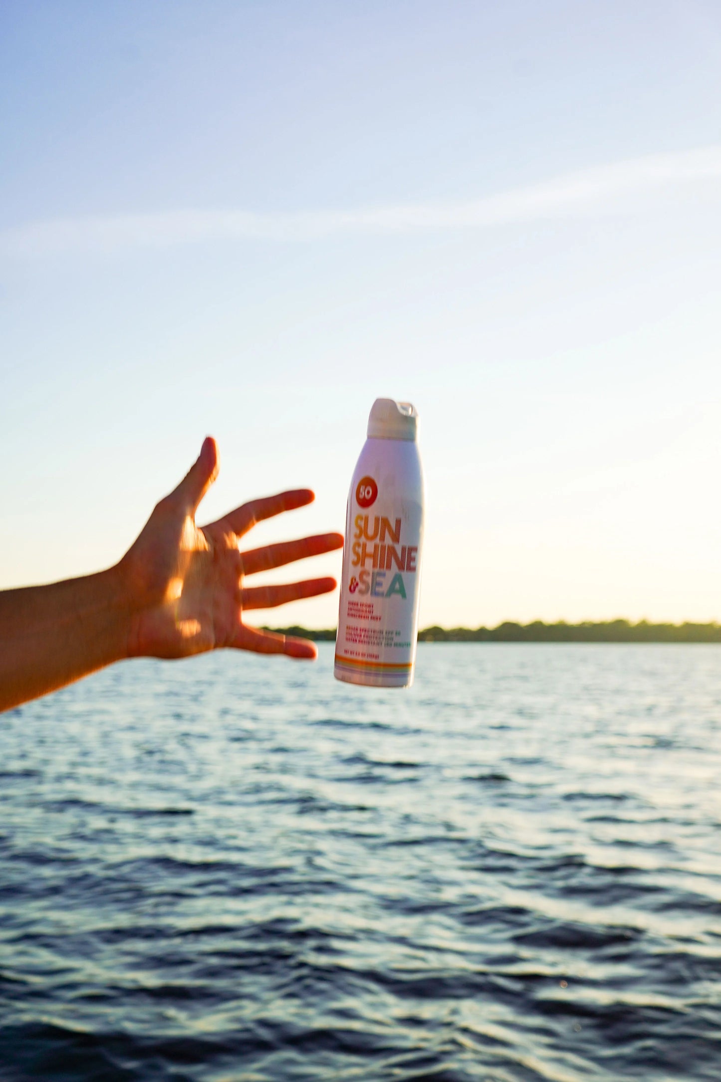 Sunshine & Sea SPF 50 Sparkle Free Sport Antioxidant Mist