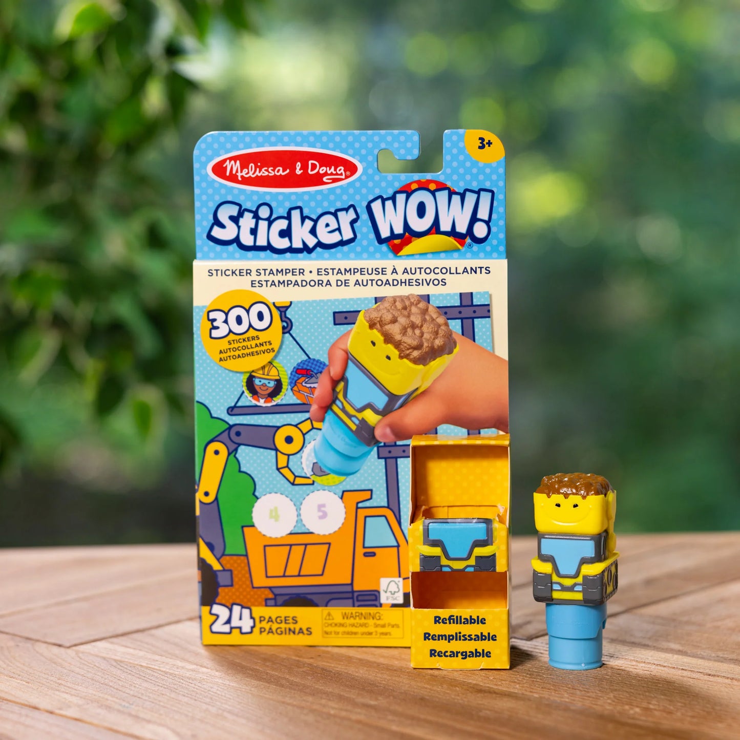 Sticker Wow Bulldozer Activity Pad & Sticker Stamper