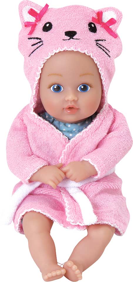 Bathtime Baby Tots Cat- 8.5"