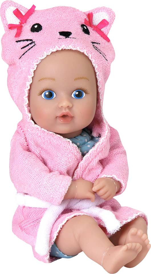 Bathtime Baby Tots Cat- 8.5"