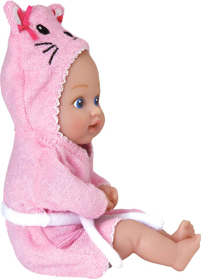 Bathtime Baby Tots Cat- 8.5"