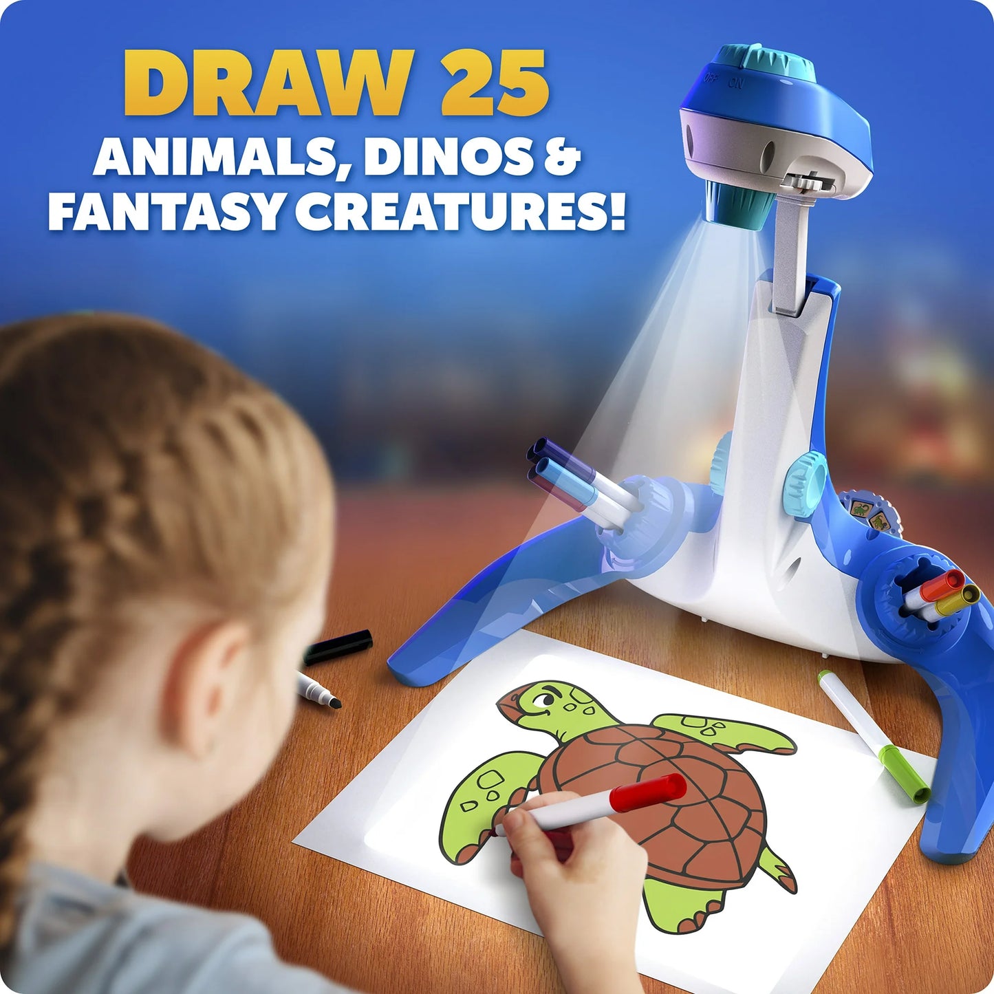 Blue Marble Learn To Draw Projector