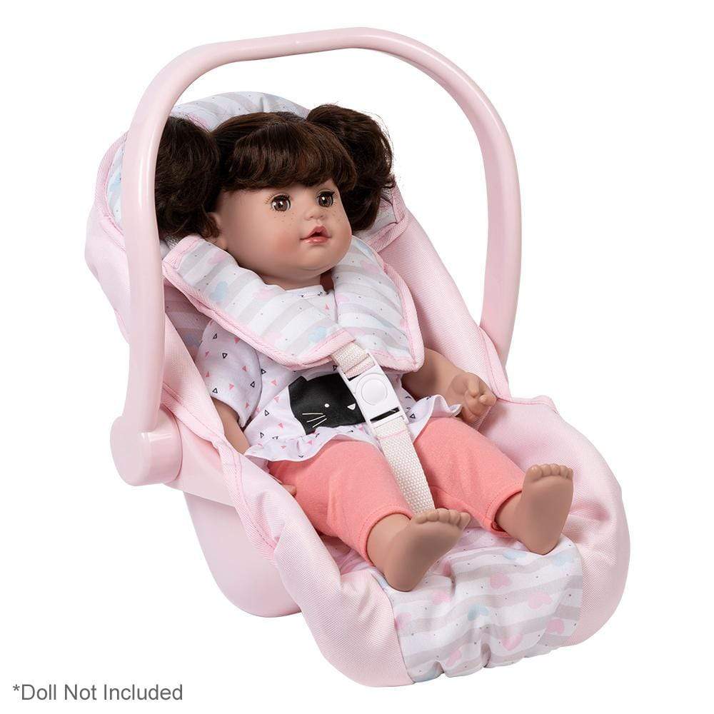 Pink Hearts Car Seat