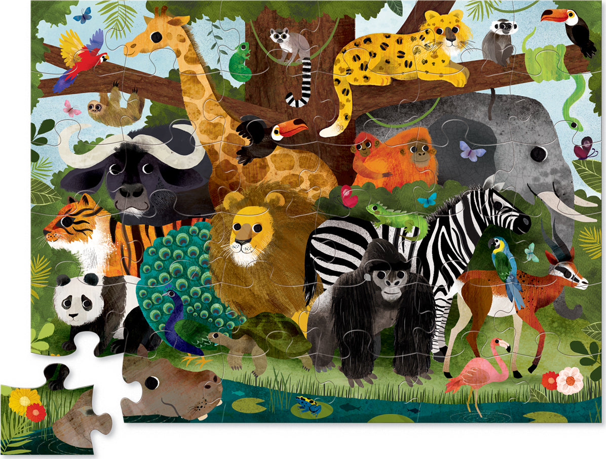 36pc Jungle Friends Puzzle