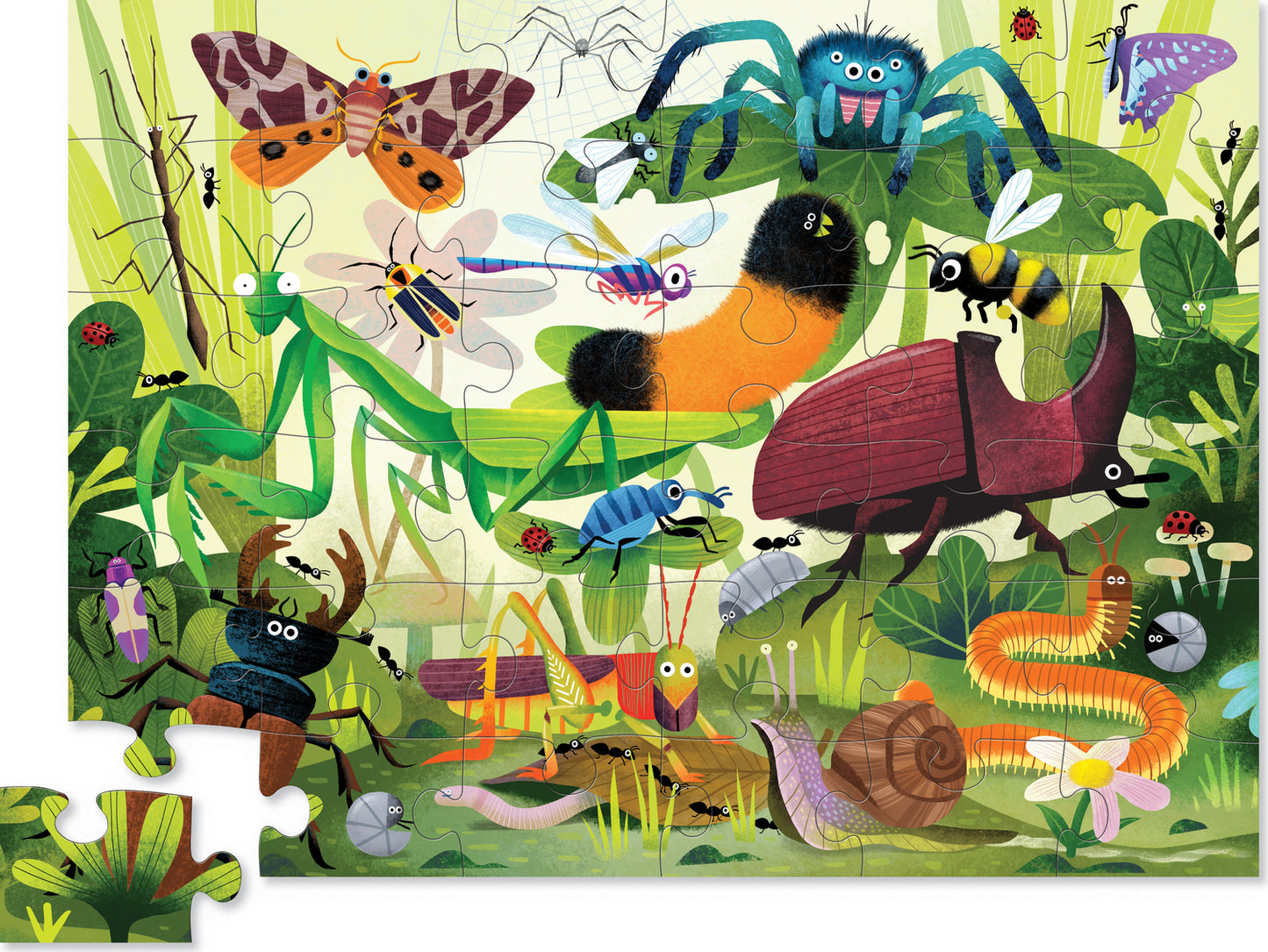 36pc Backyard Bug Puzzle