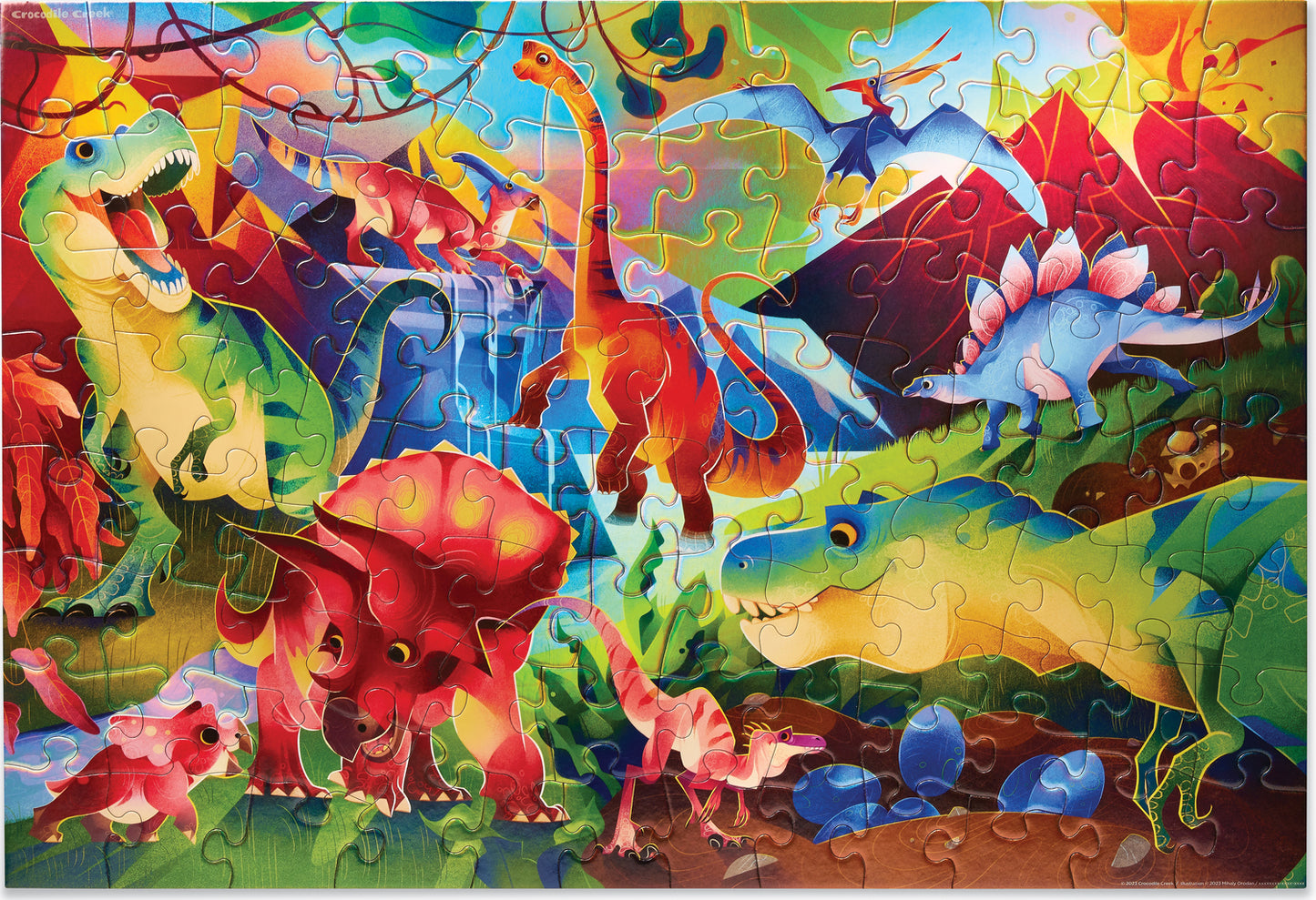 100pc Dinosaur Puzzle