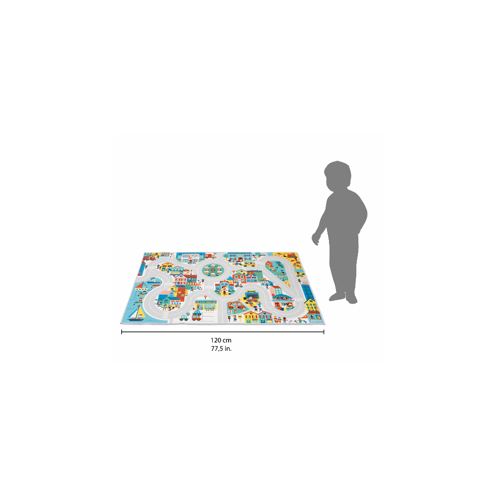 Crossroads City Playmat