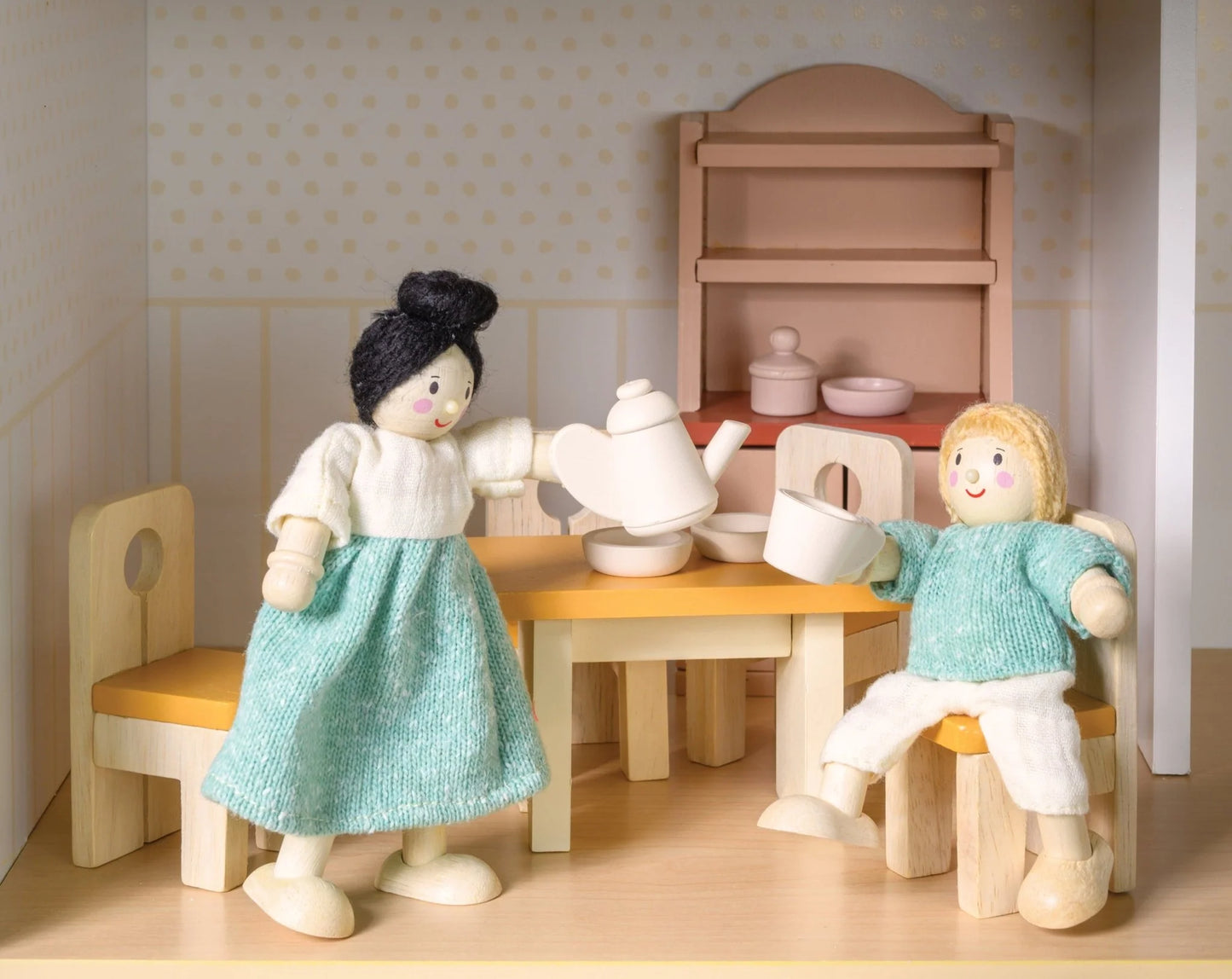 Dining Room Dollhouse Furniture Set