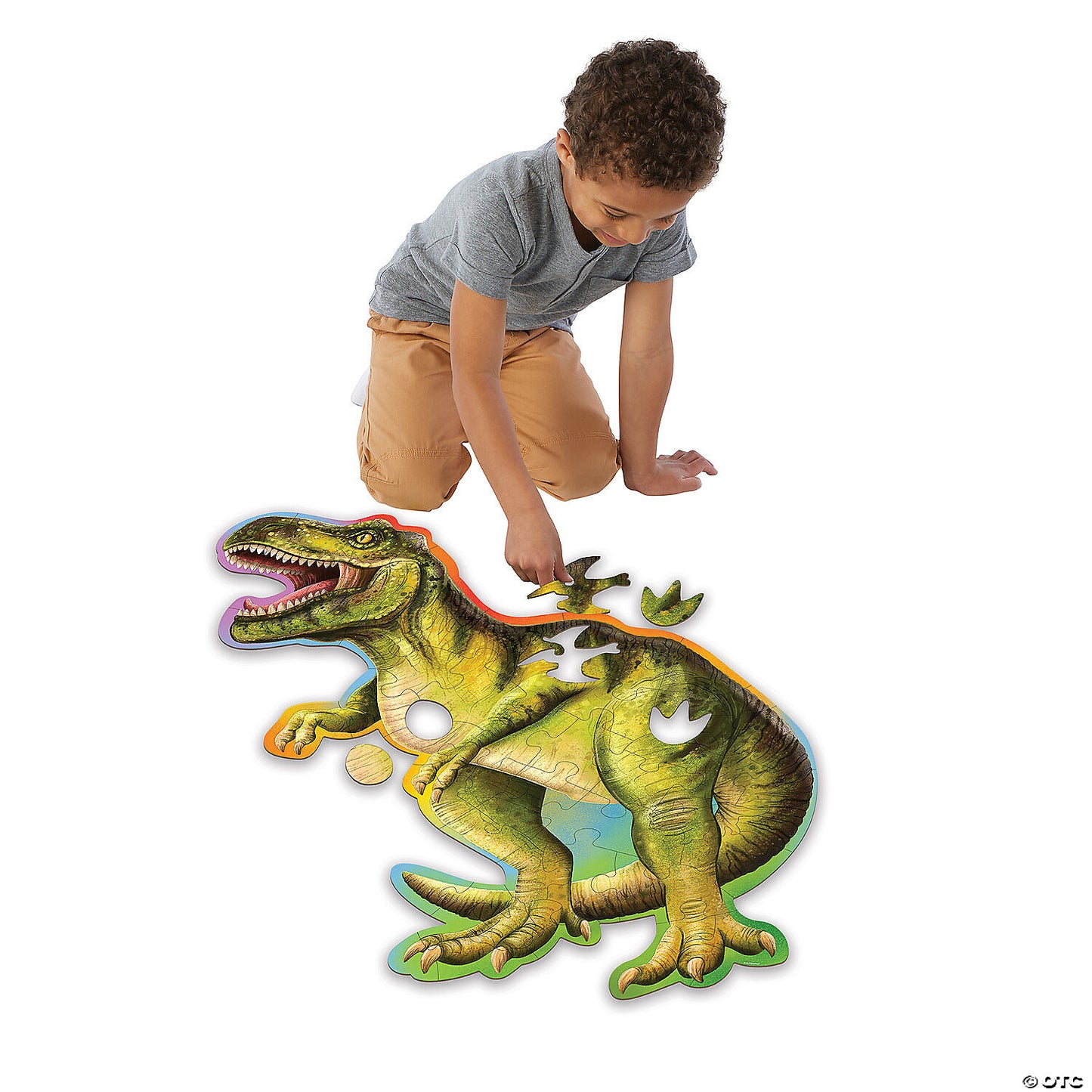 Dino Shaped Puzzle