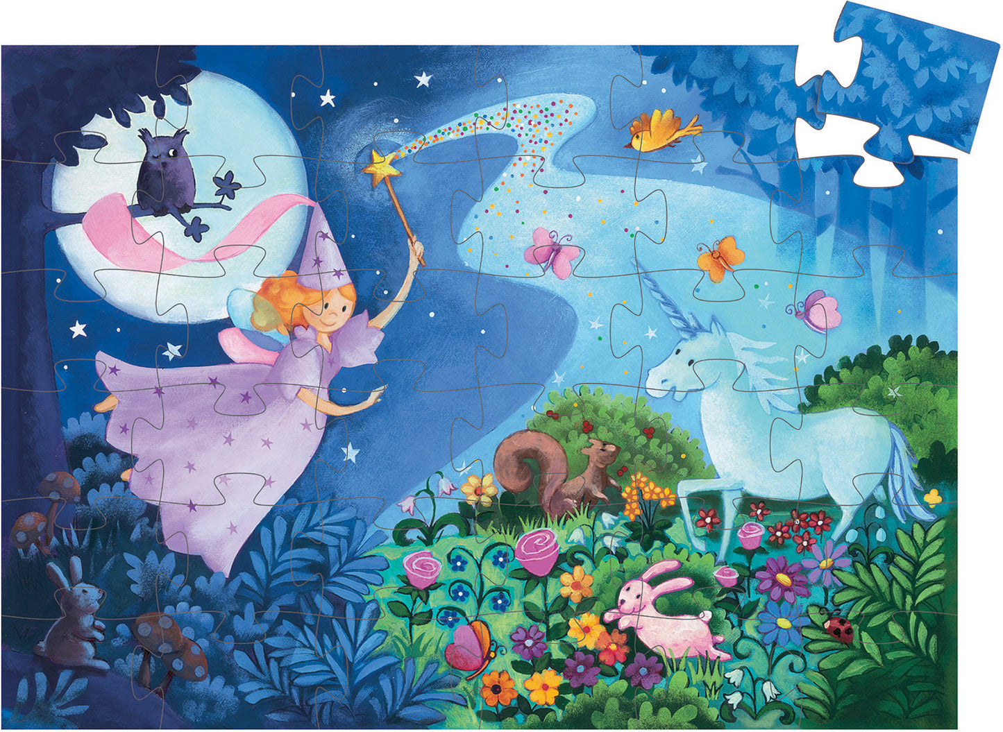 The Fairy And The Unicorn 36pc Puzzle