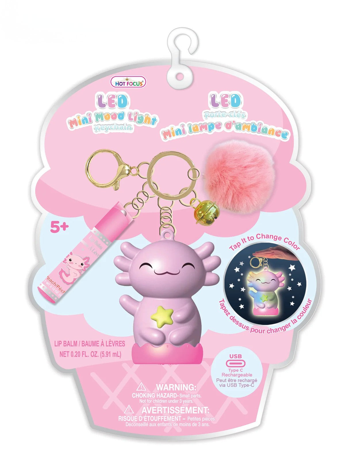Critters Mini Mood Light Keychain