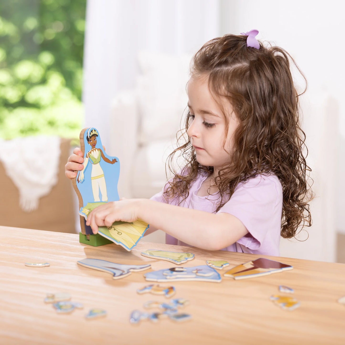 Tiana Wooden Magnetic Dress-Up
