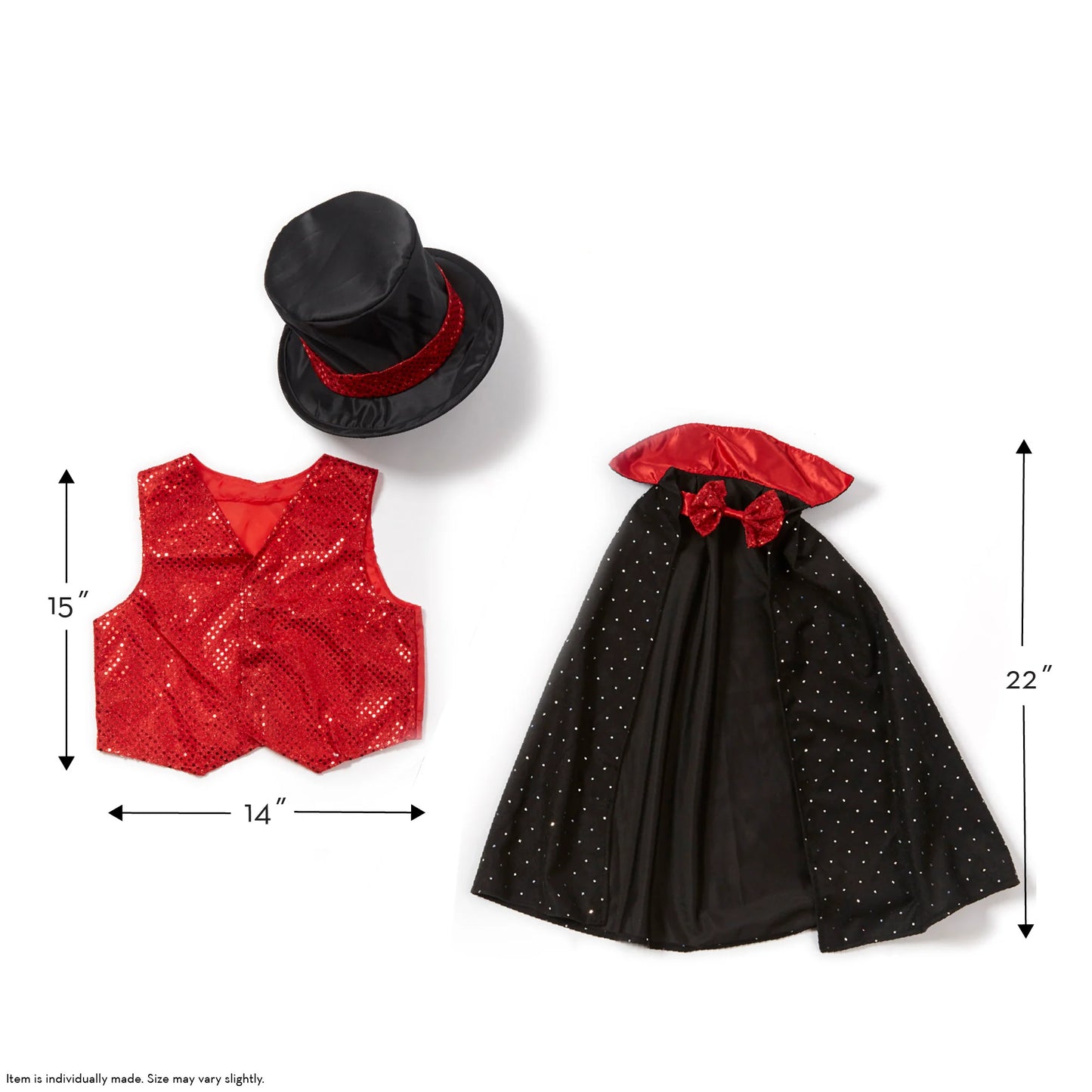Magician Costume Play Set
