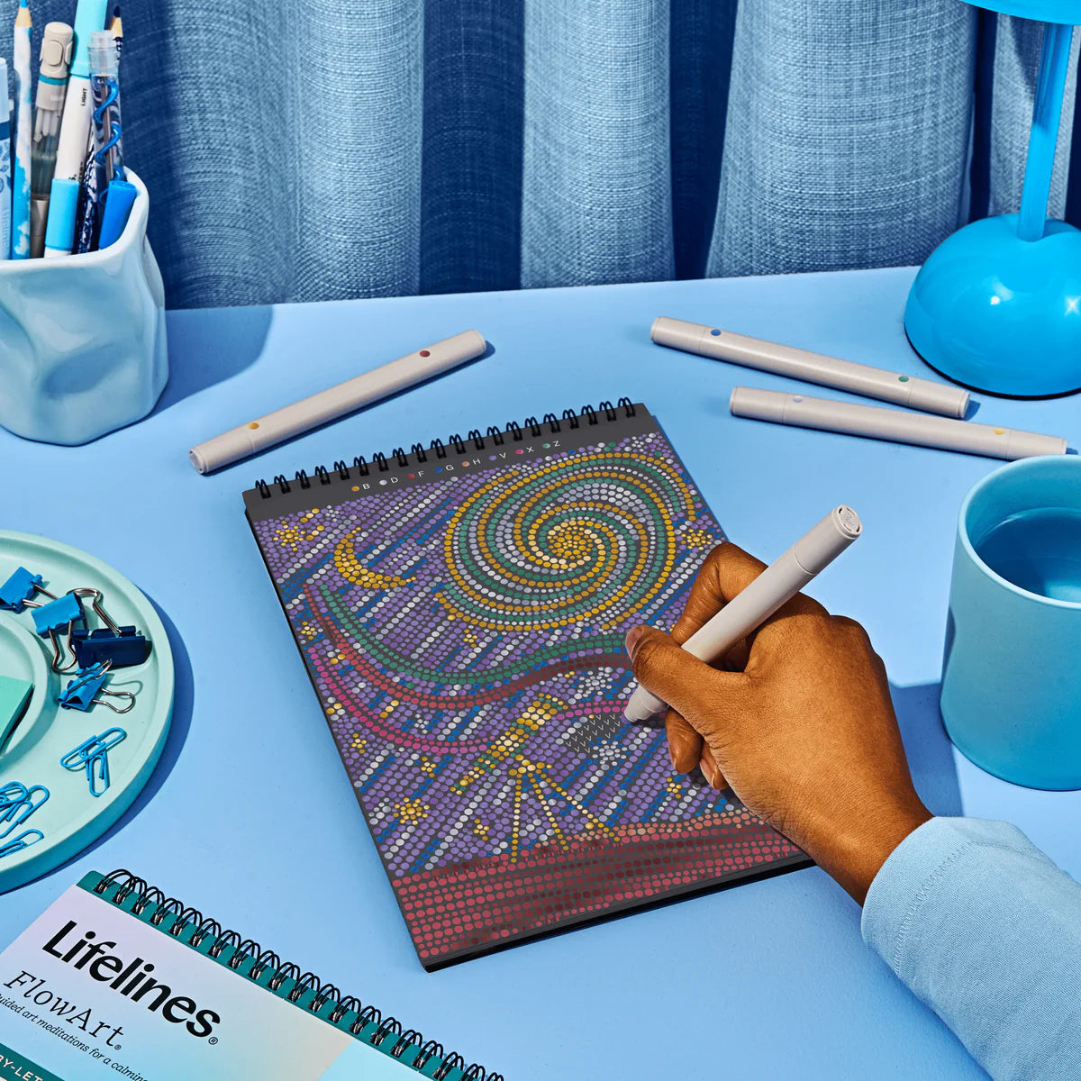 Lifelines FlowArt Dot By Letter Galaxy Metallic
