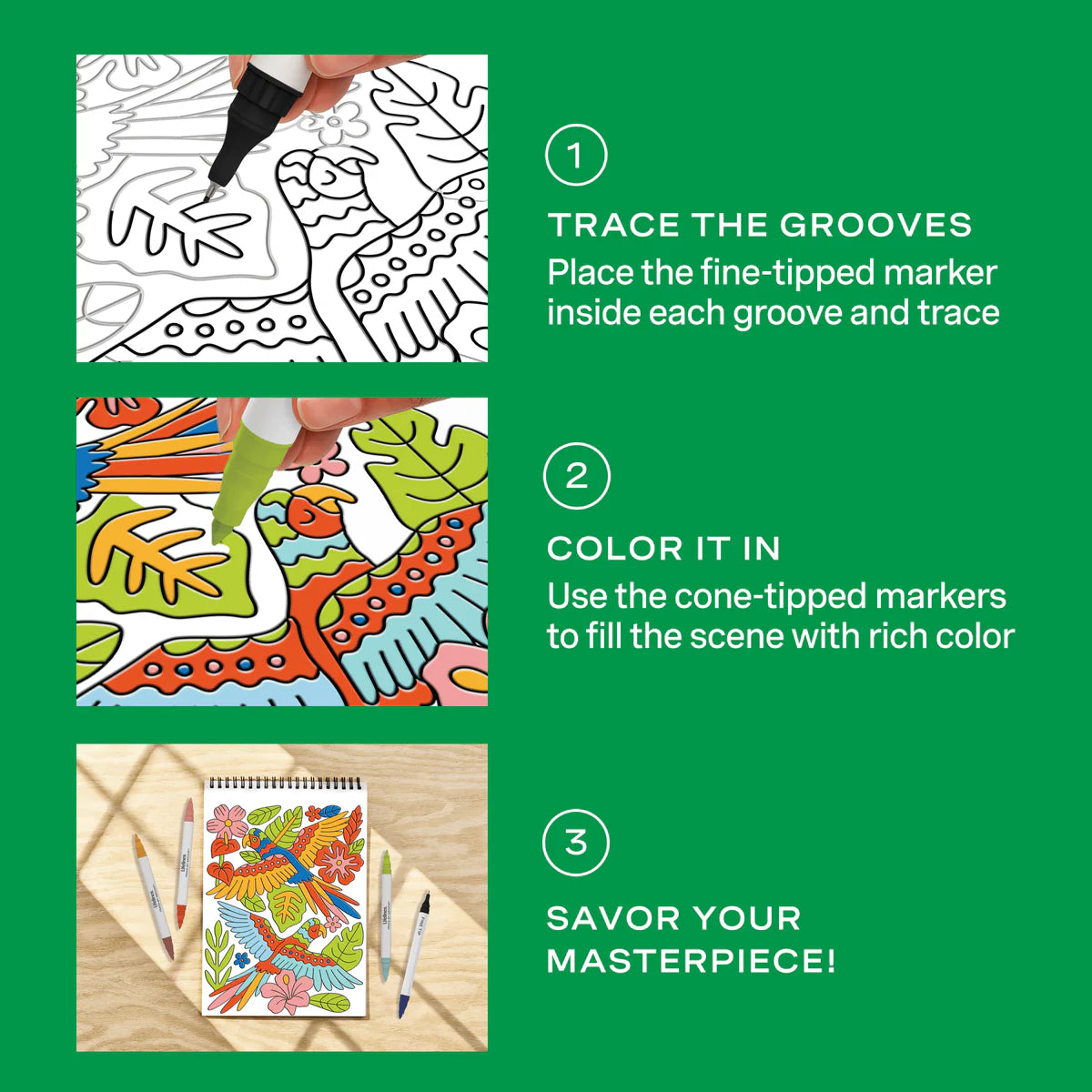 Lifelines FlowArt Trace By Groove Jungle Oasis