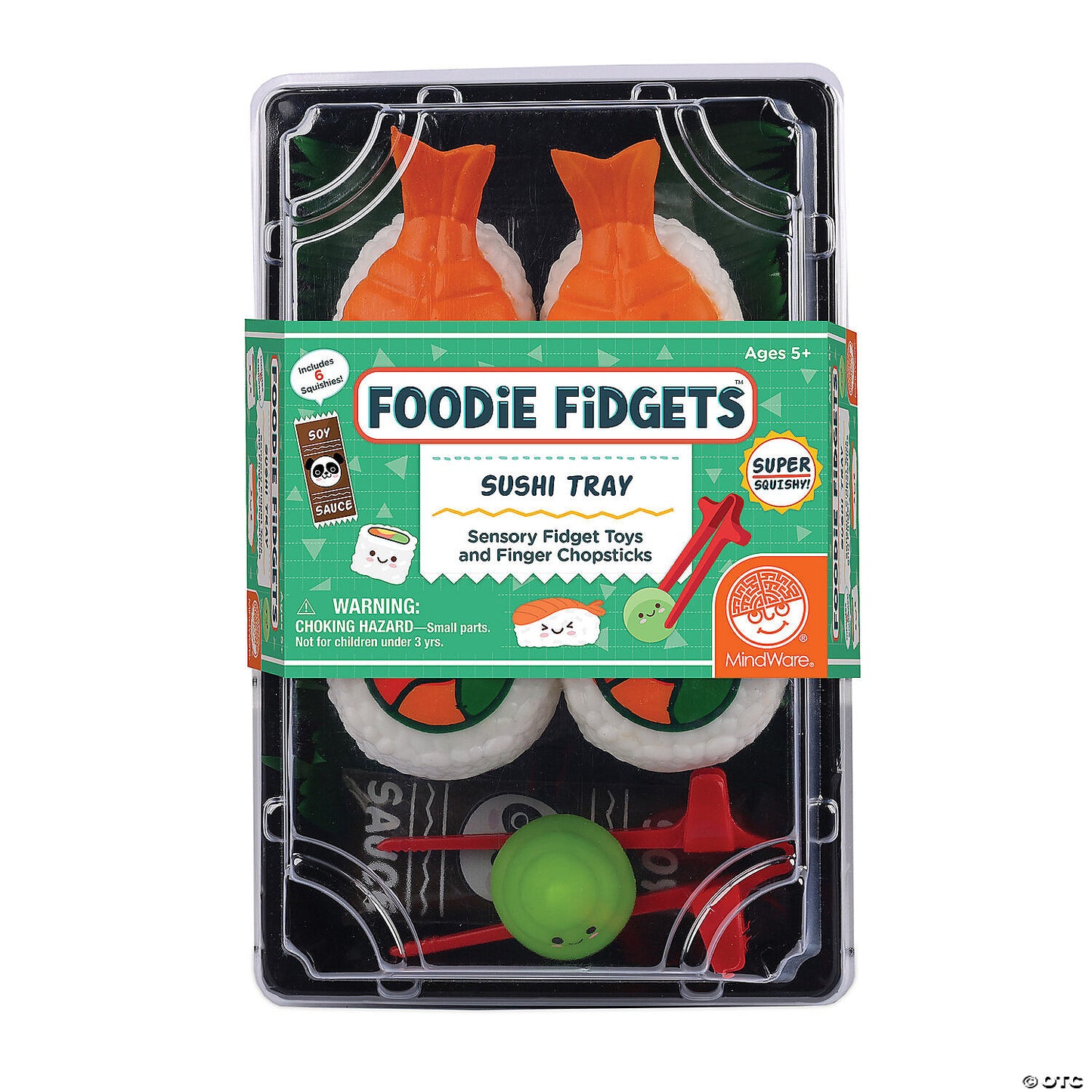 Foodie Fidgets Sushi Tray