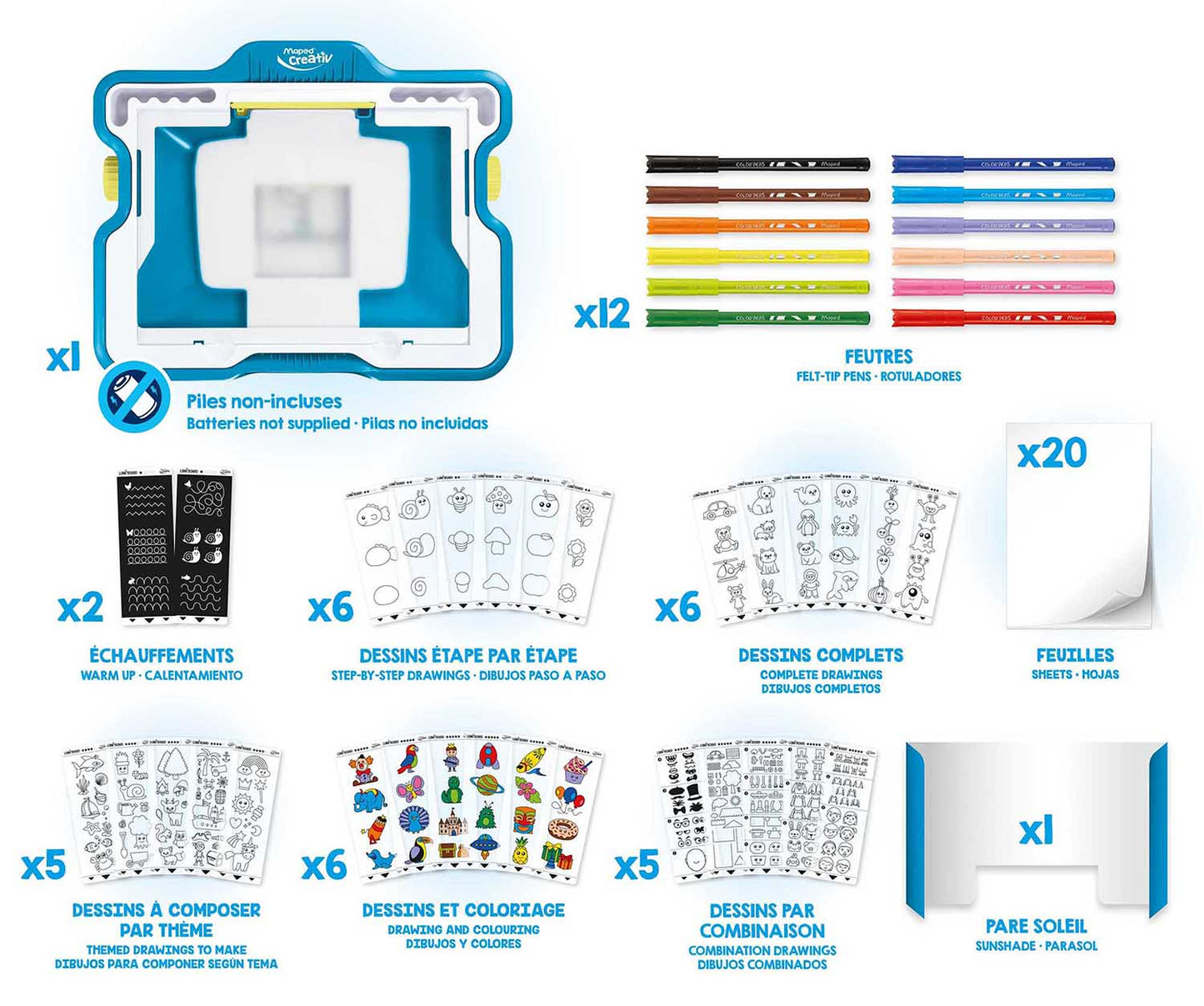 Lumi Board Portable Drawing Station