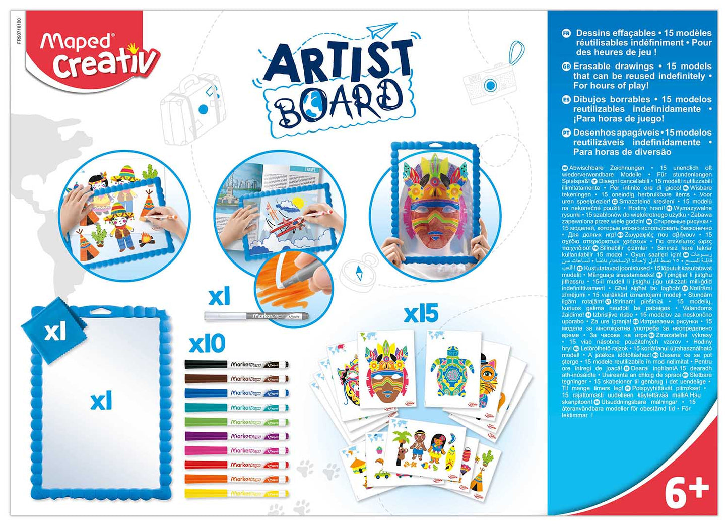 Transparent Tracing Artist Board 28 Piece Kit