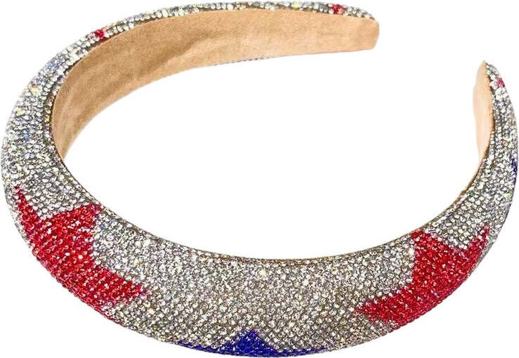 Patriotic Star Crystal Headband