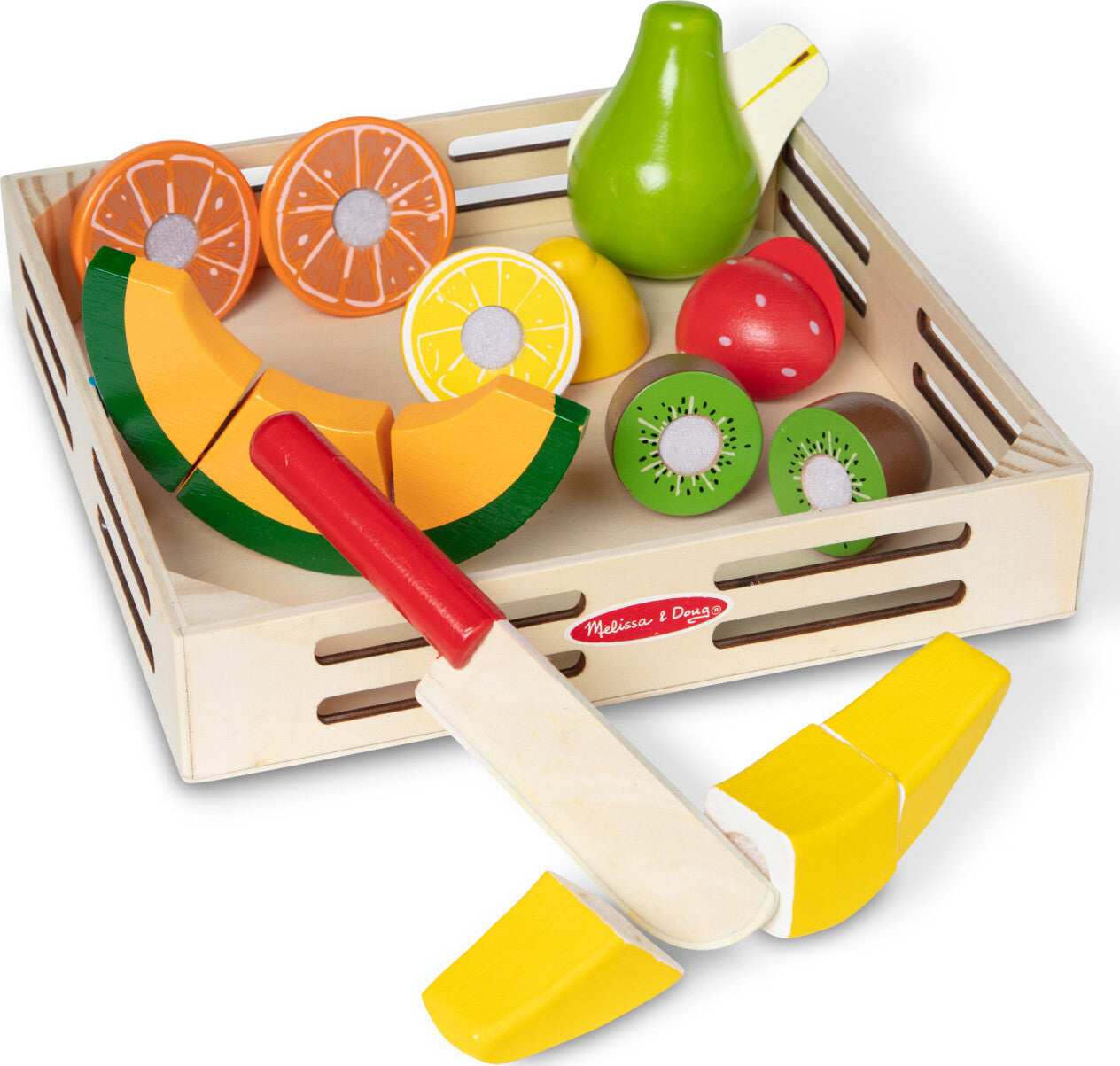 Wooden Cutting Fruit Play Food