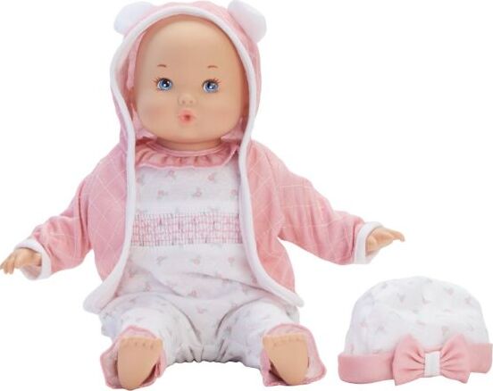 Sweet Baby Nursery Bows and Bears (includes blanket and bottle) (12" doll)
