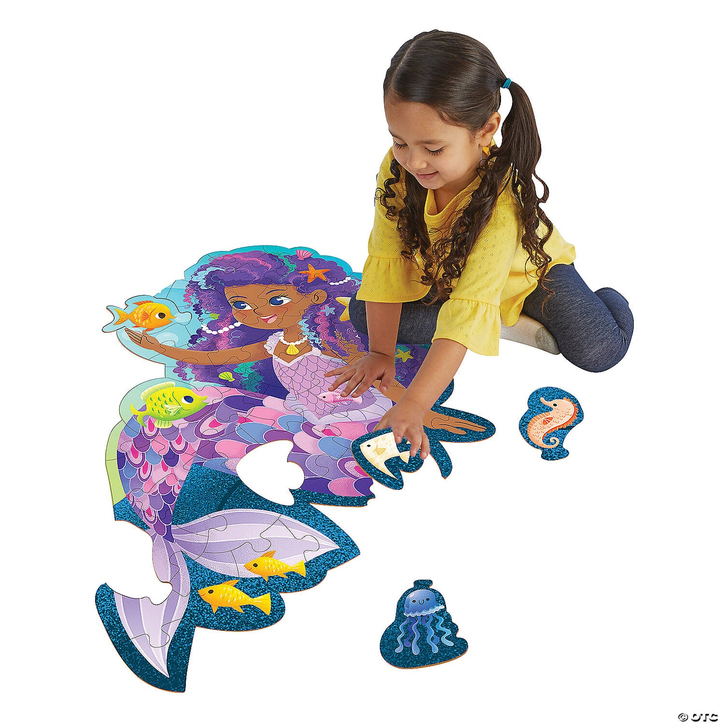 Mermaid Shaped Puzzle