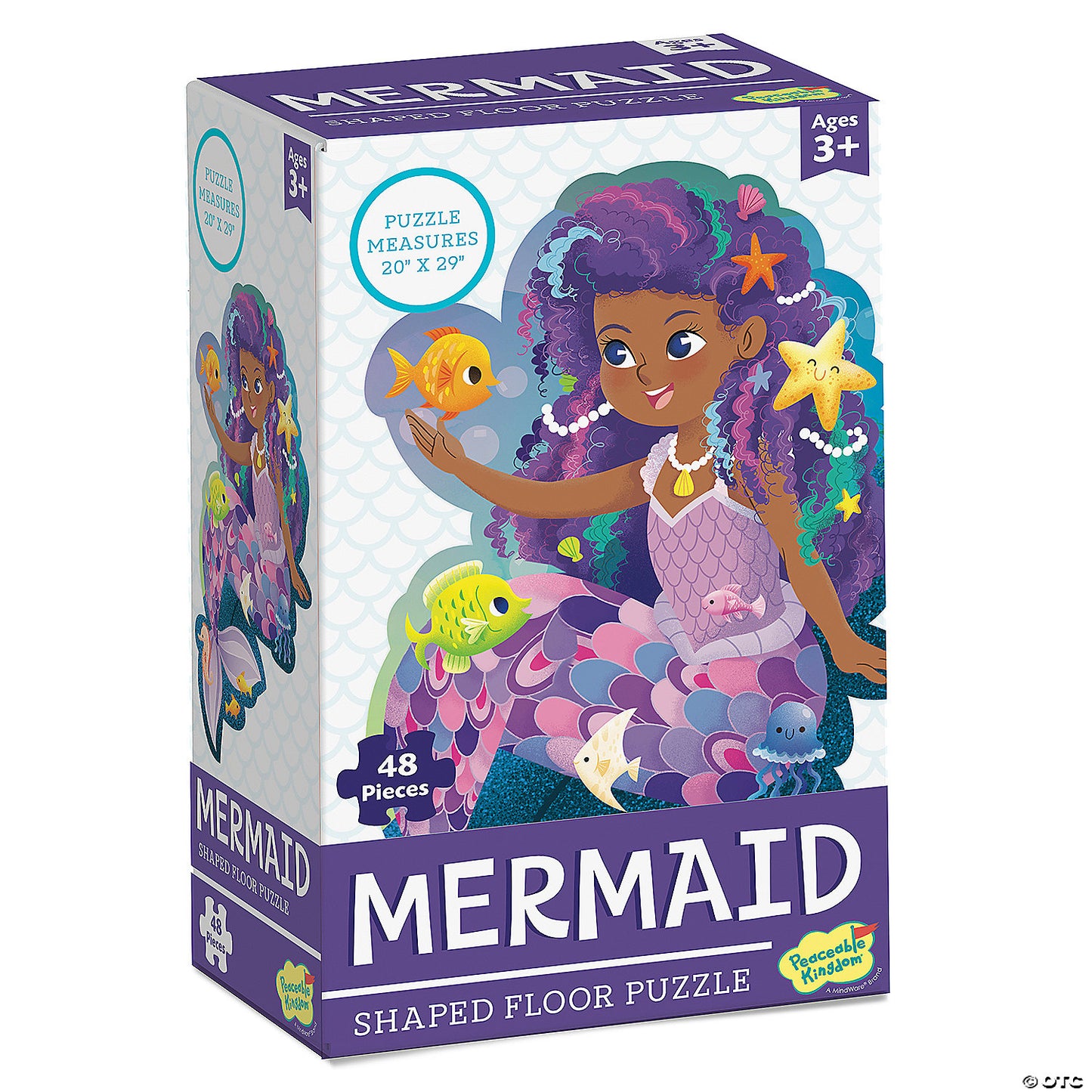 Mermaid Shaped Puzzle
