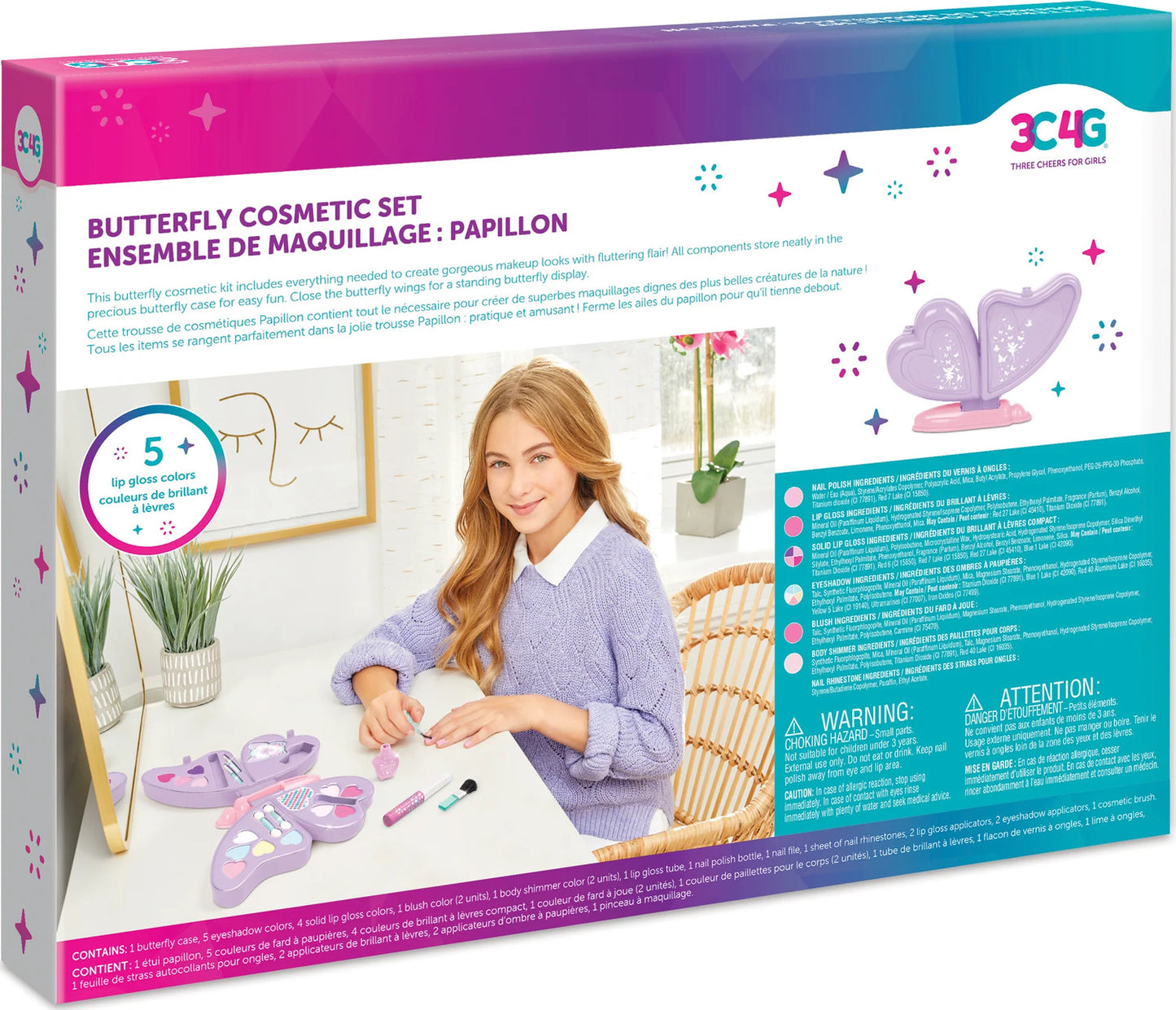 Butterfly Cosmetic Set