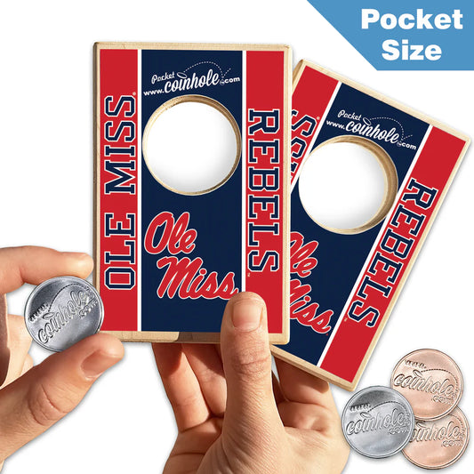 Ole Miss Pocket Coinhole