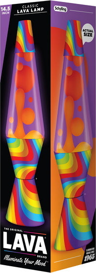 Flowing Color Lava Lamp