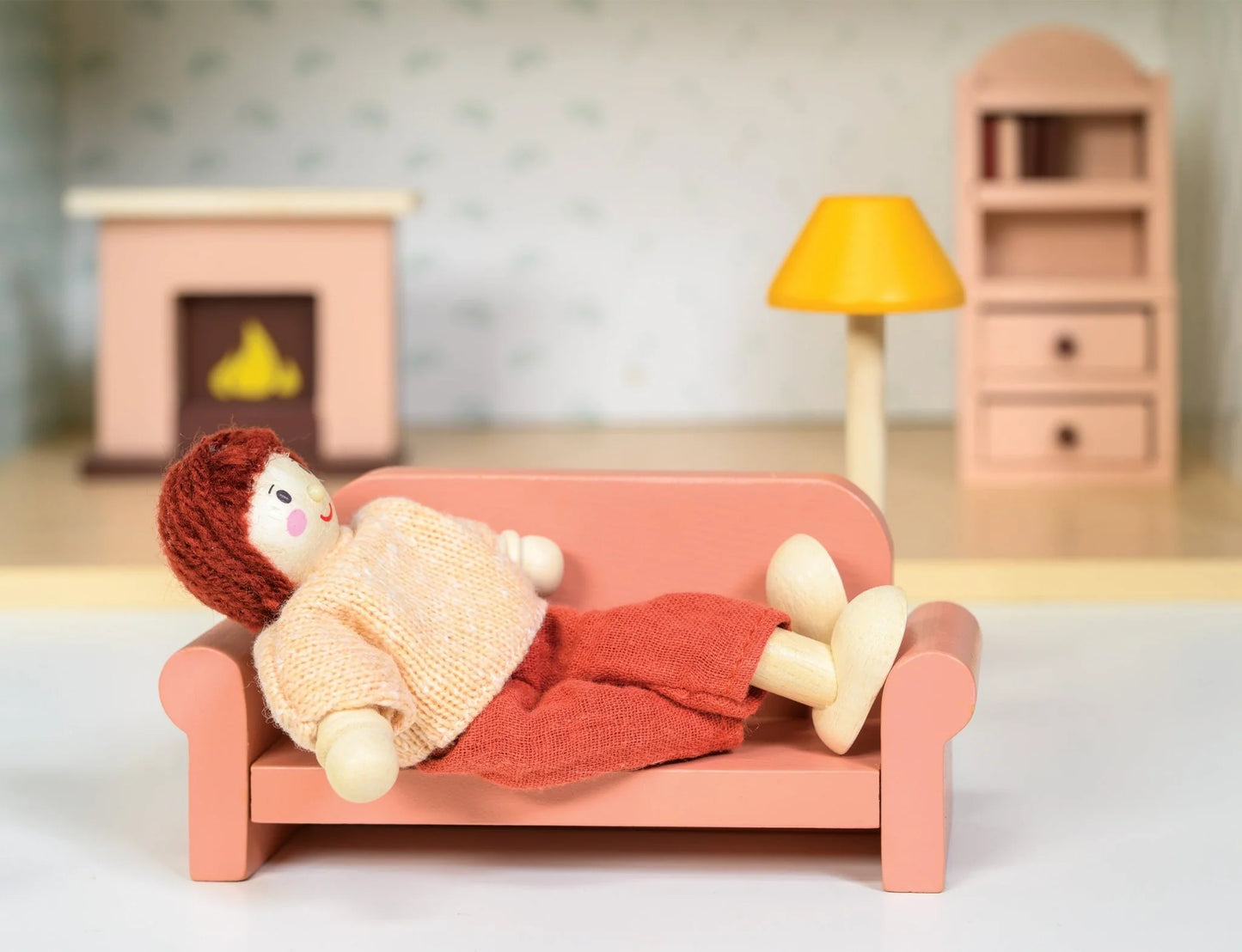 Sitting Room Dollhouse Furniture Set