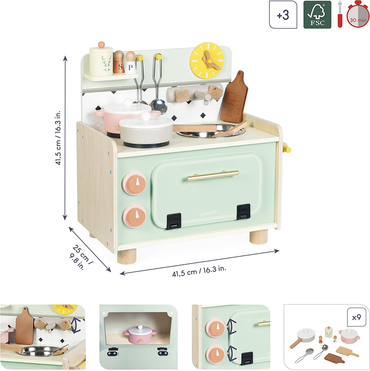 Wooden Kitchenette