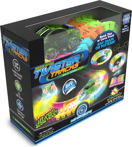 Neon Glow Twister Race Tracks