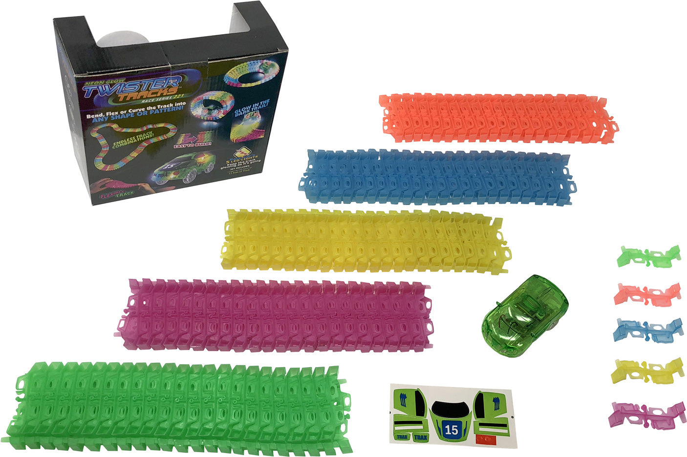 Neon Glow Twister Race Tracks