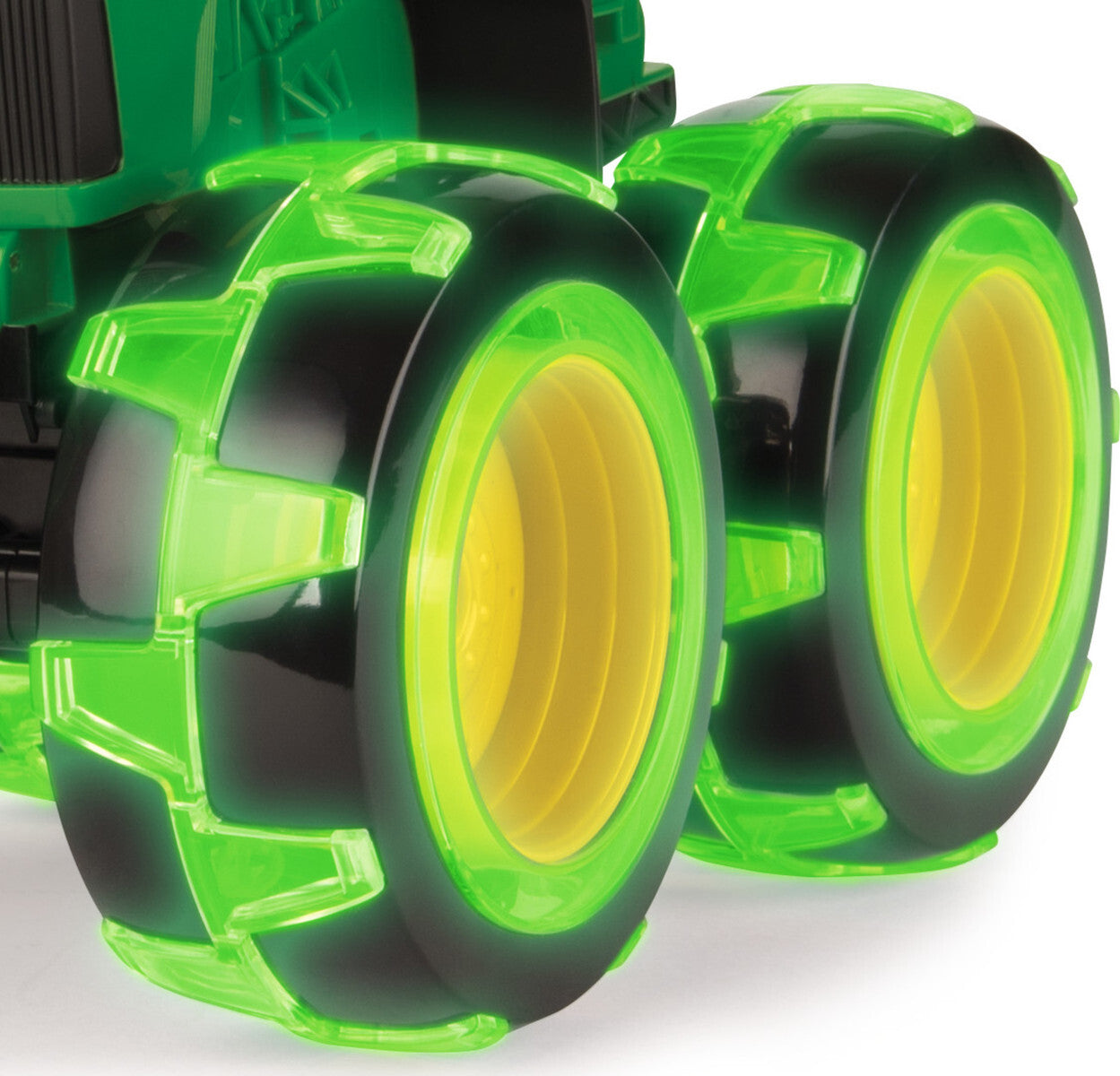 JD Monster Treads Lightning Wheels
