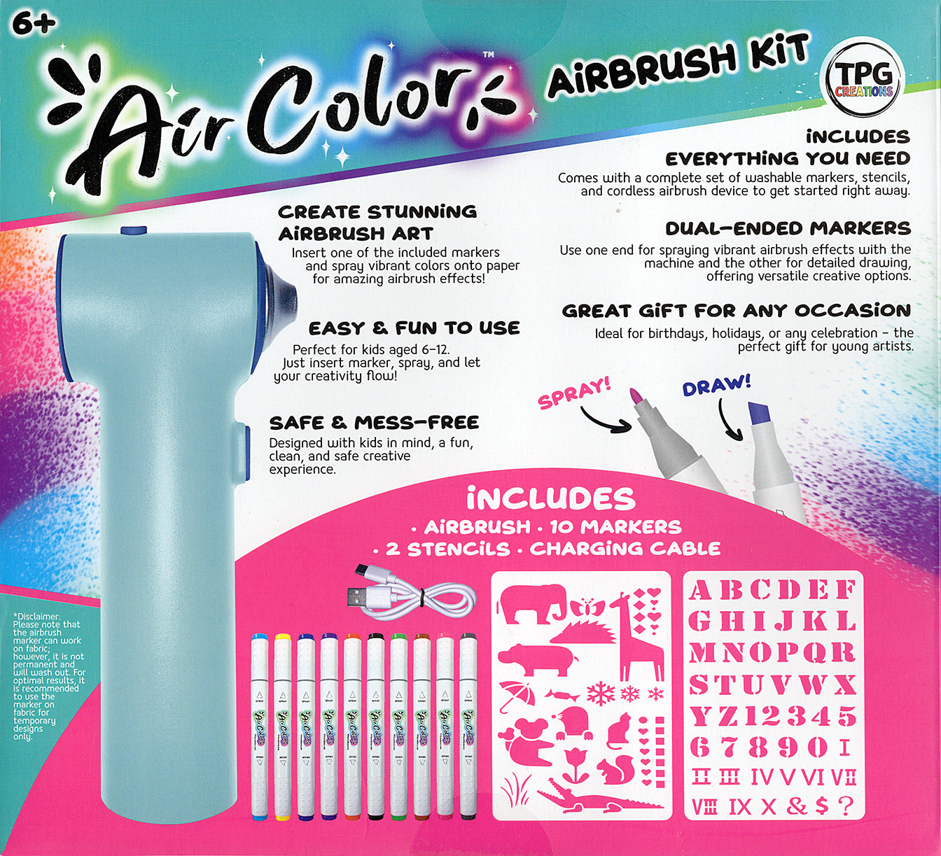 AirColor Airbrush Kit