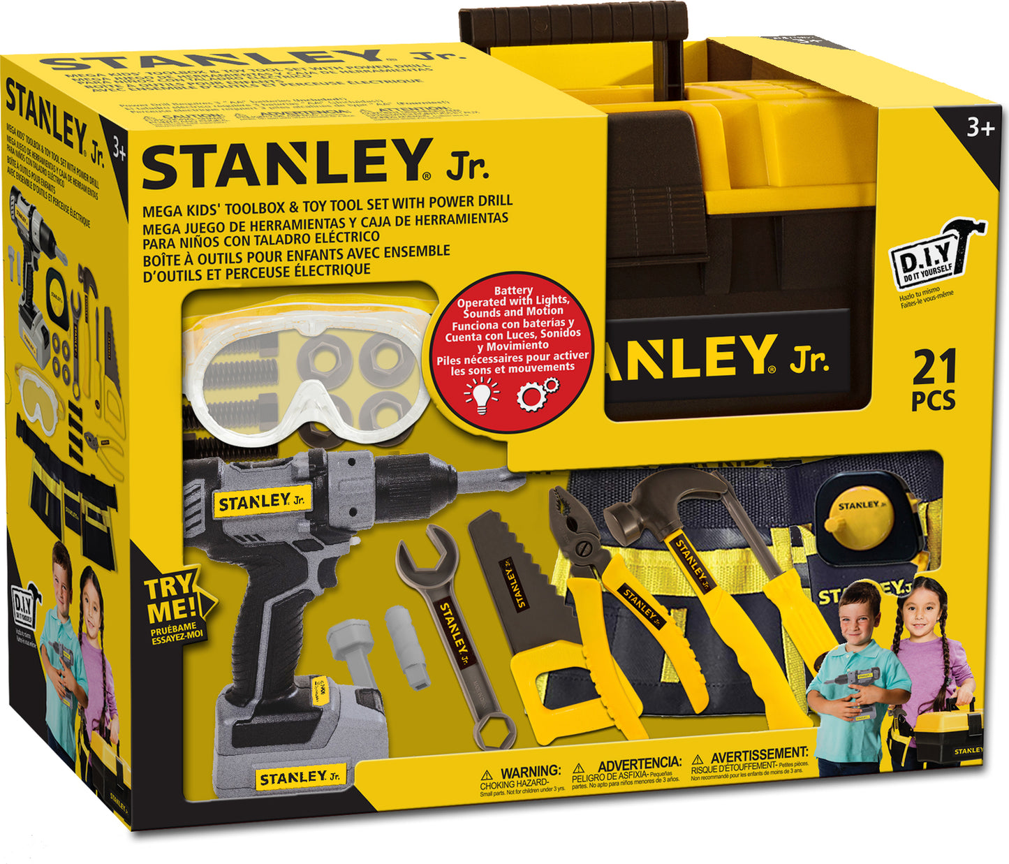 Stanley Jr. 21 Piece Tool Set